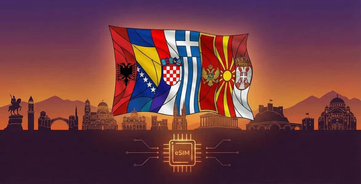 Balkan (5+ areas), Cellesim eSIM