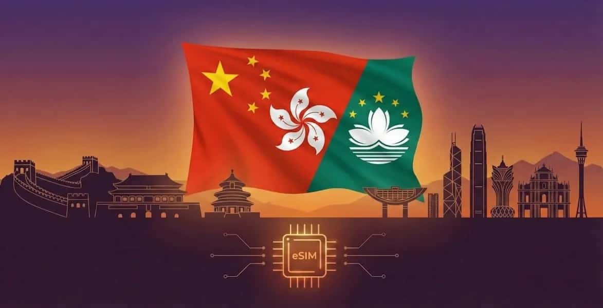 China (Mainland, HK, Macao), Cellesim eSIM